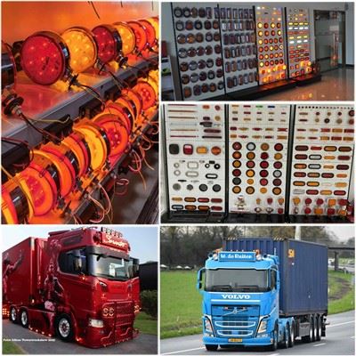 96W Double Face IP65 Warning Trailers Lights For Trucks Industrial manufacturers