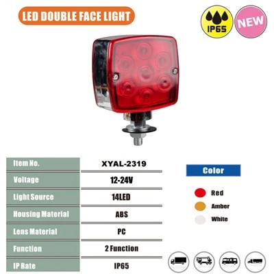 Wholesale DC24V Double Face IP65 PC Lens Side Marker Trailers Lights For Cars And Trucks best